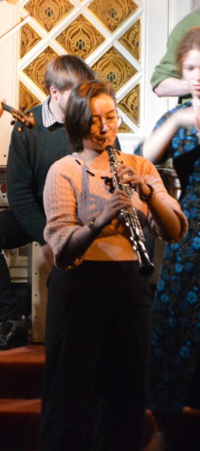 March 12, 2025 • Manchester Jewish Museum: Klezmer concert with Michael Kaplan Kapelye Generation 15 Photo: Gemma Meek